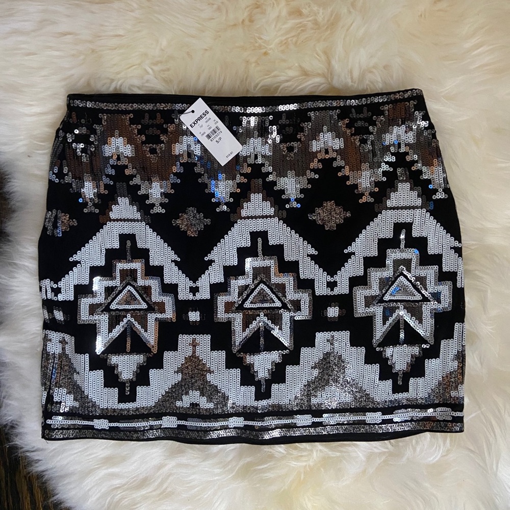 NWT Express Sequin Mini